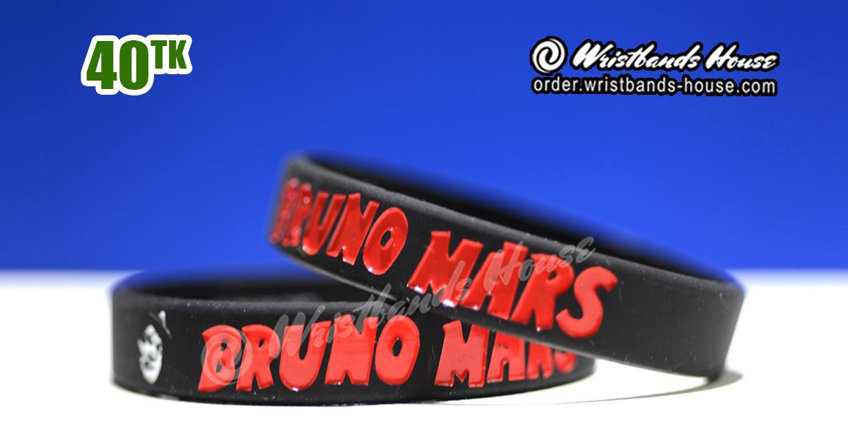 Bruno Mars Black 1/2 inch