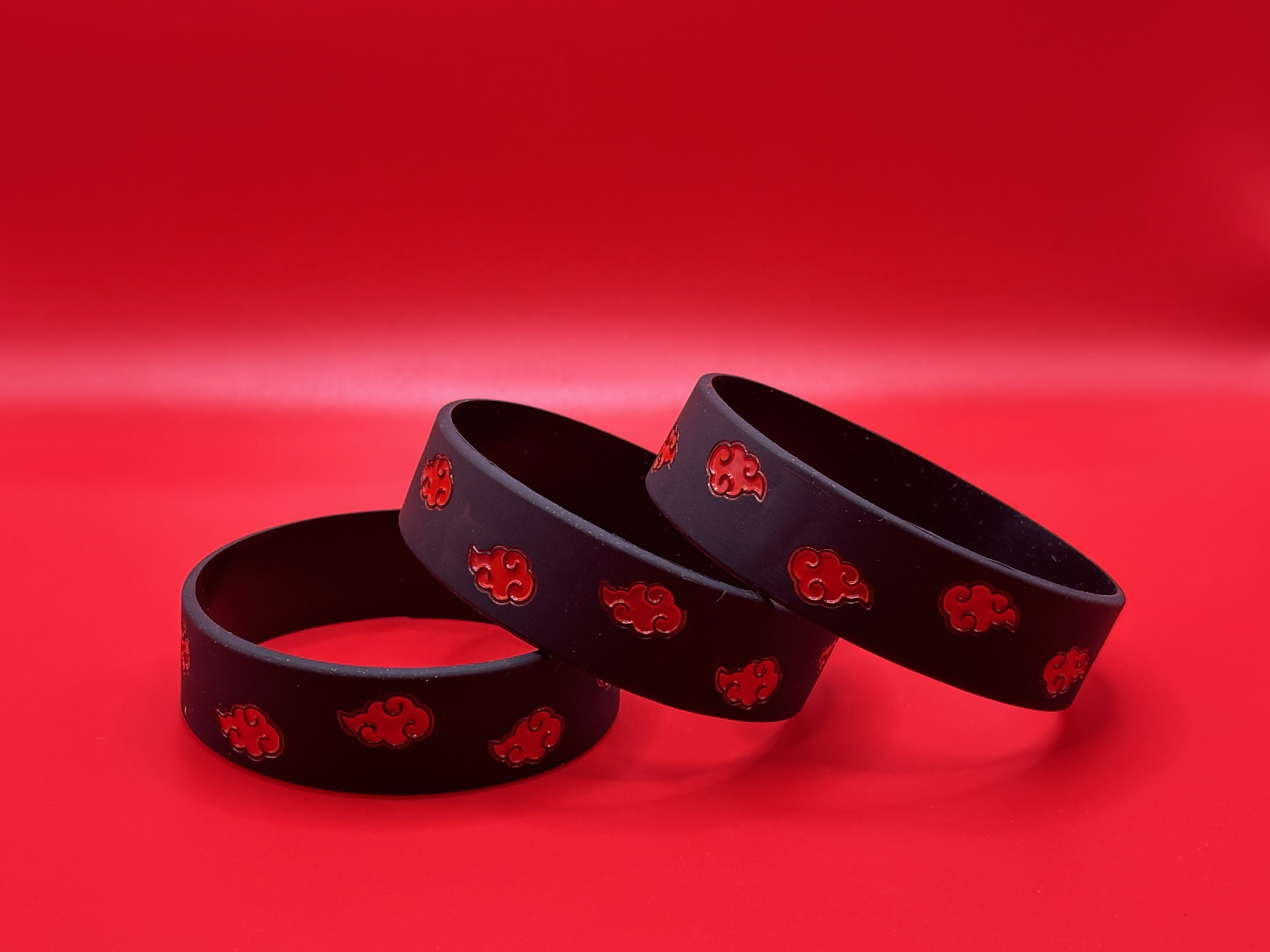 Akatsuki "Red Cloud" Black 3/4 inch