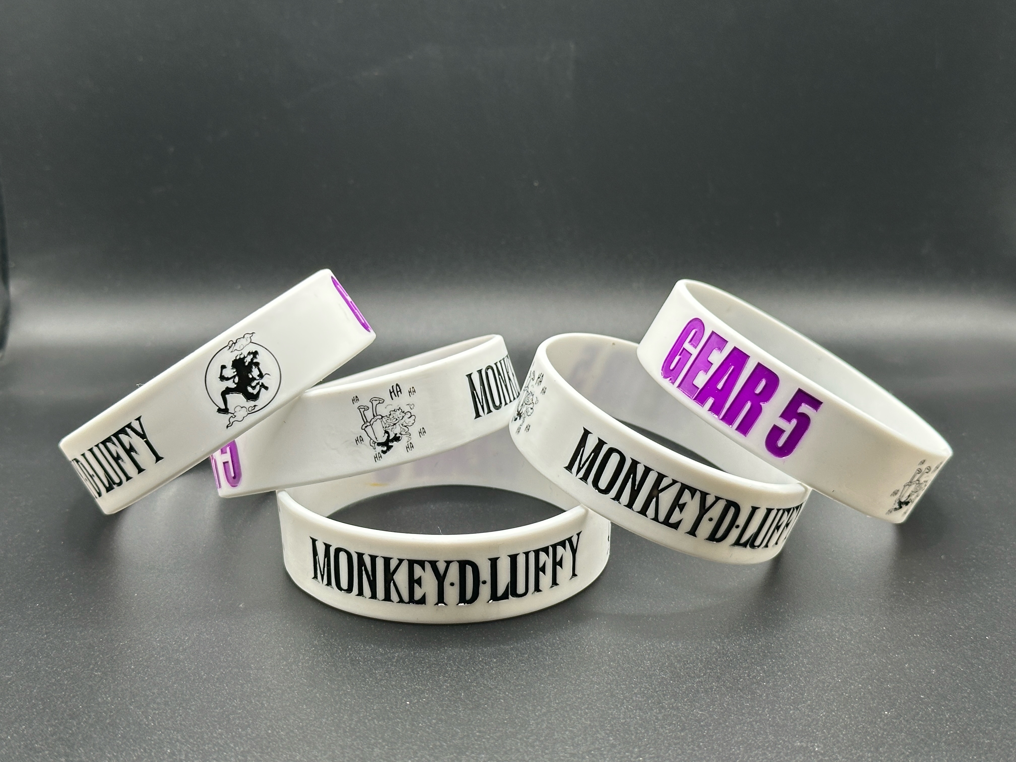 Monkey D. Luffy "Gear 5" White 3/4 inch