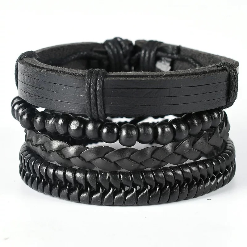 Leather Bracelet Set 2