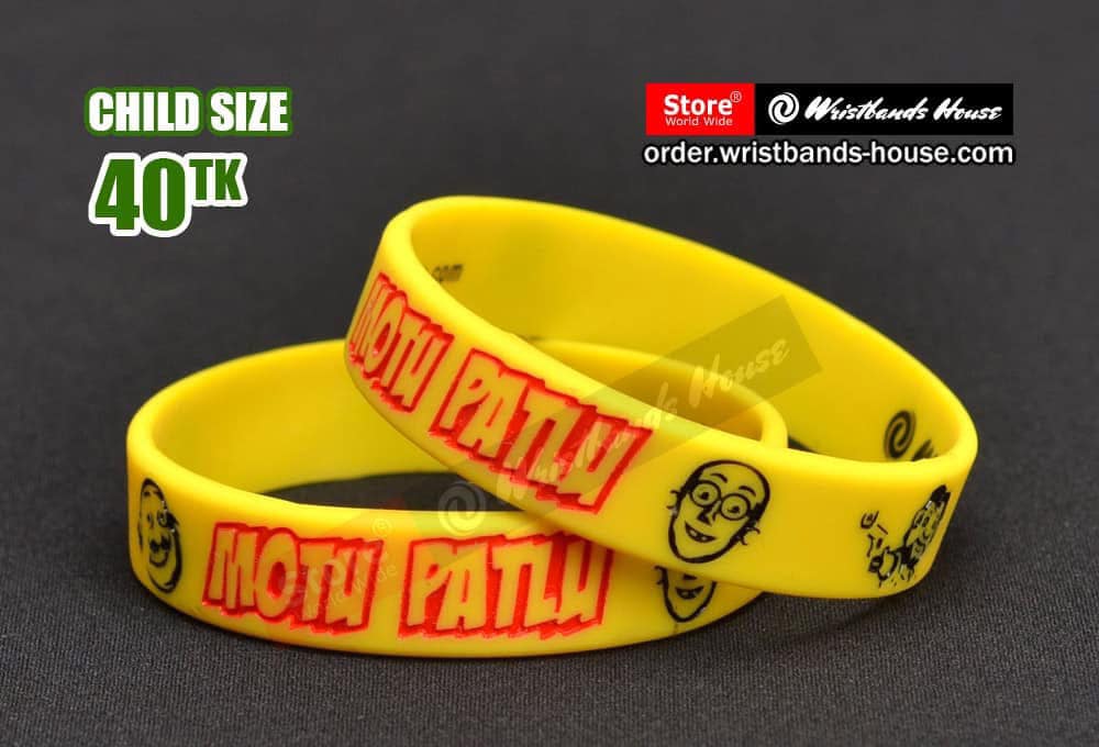 Motu Patlu Yellow Child 1/2 inch