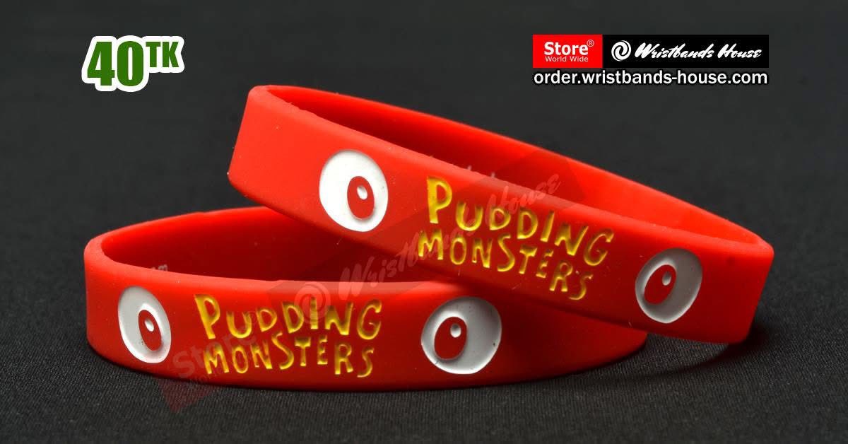 Pudding Monsters Red 1/2 inch
