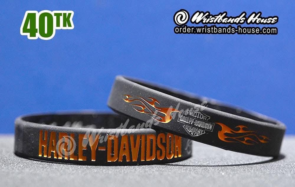 Harley Davidson Black 1/2 inch