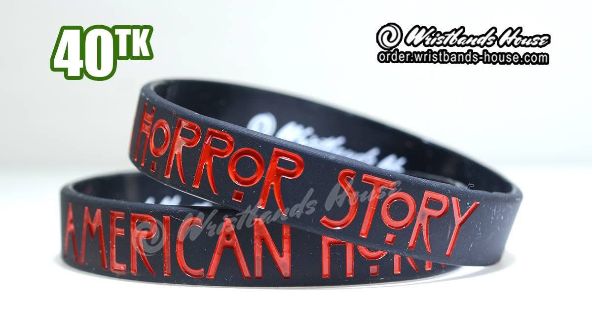 American Horror Story Black 1/2 inch