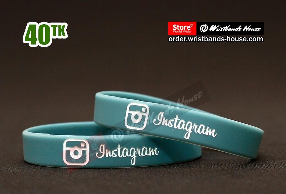 Instagram blue 1/2 inch