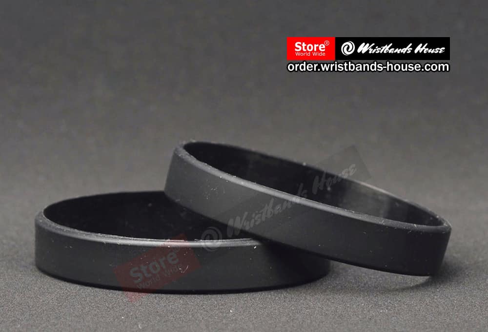 Solid Black 1/2 inch