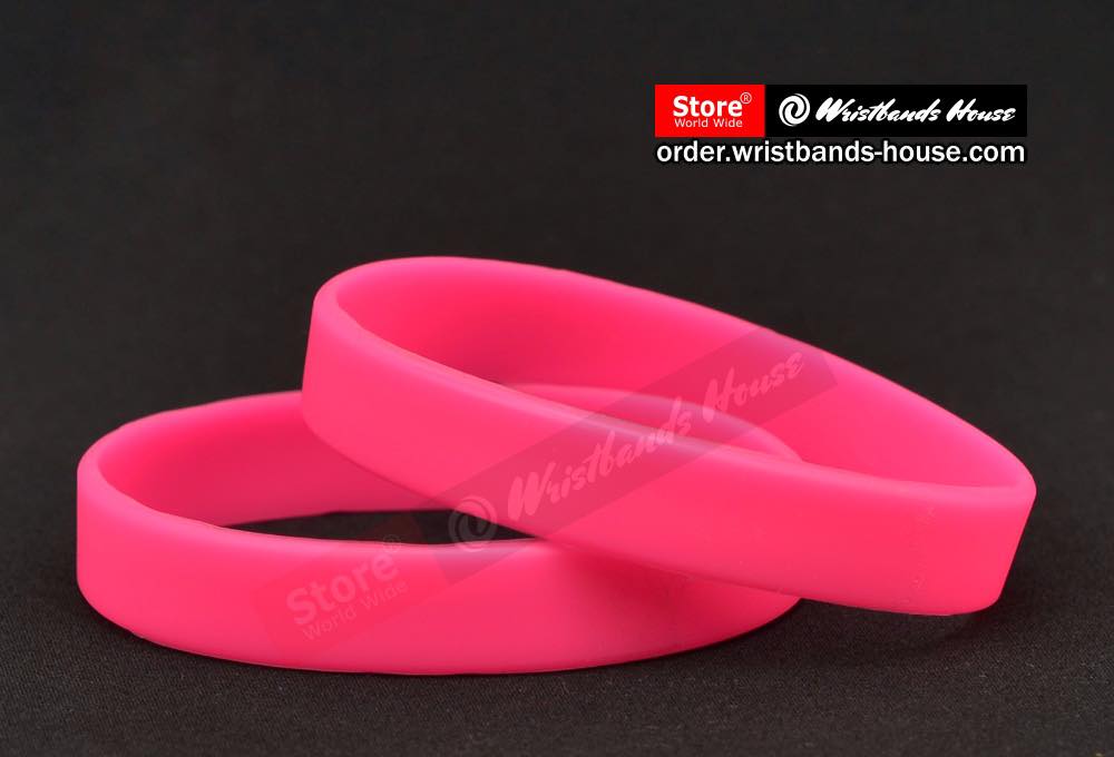 Solid Hot Pink 1/2 inch