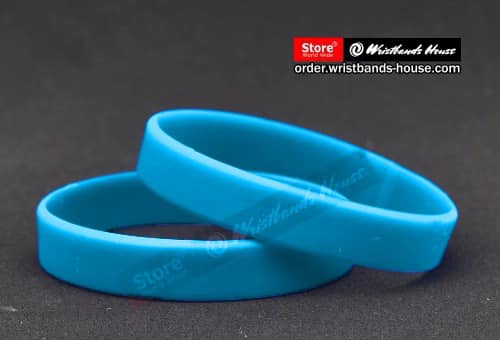 Solid Light Blue 1/2 inch
