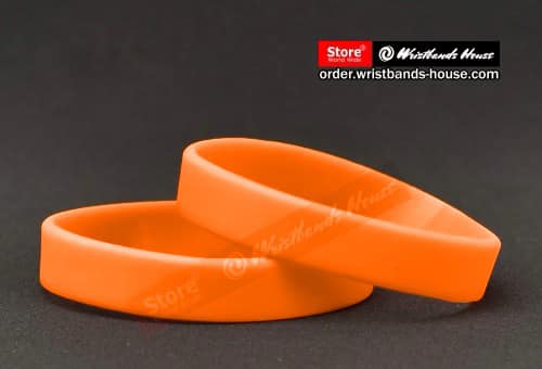 Solid Orange 1/2 inch