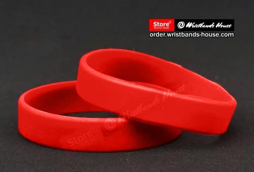 Solid Red 1/2 inch