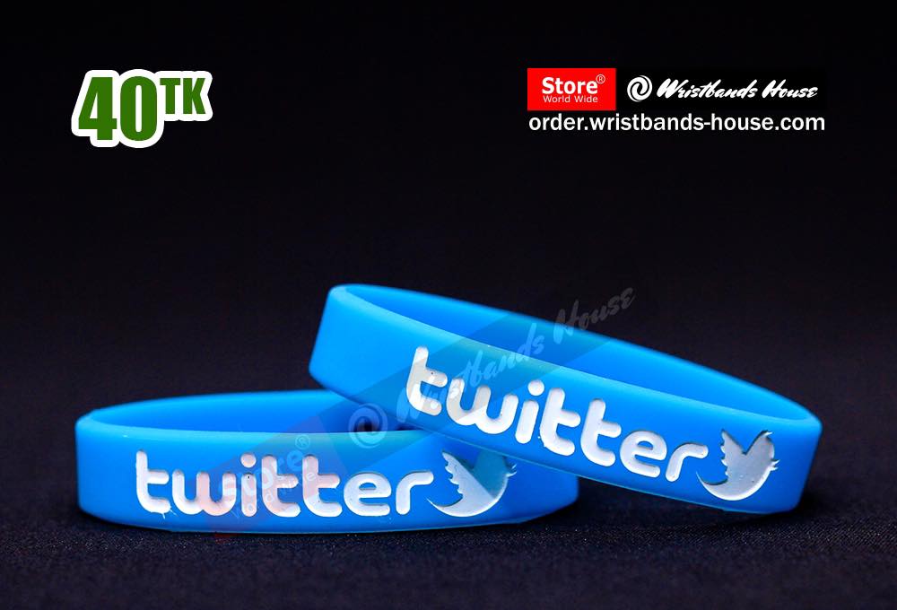 Twitter Blue 1/2 inch