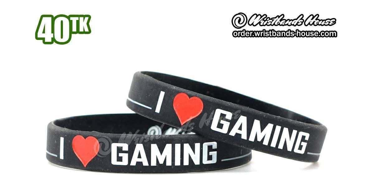 I Love Gaming Black 1/2 inch