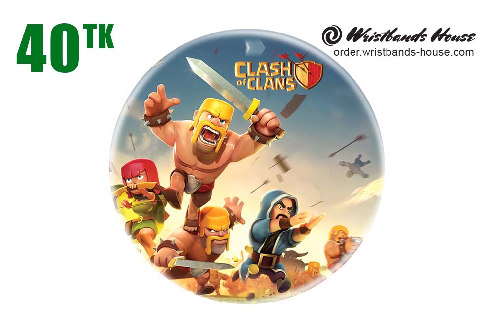 Clash of Clans Pin Badge