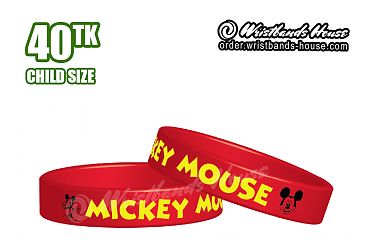 Mickey Mouse Red 1/2 Inch Child
