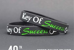 Key Of Success Black 1/2 Inch