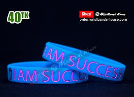 I am Success Blue 1/2 Inch