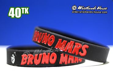 Bruno Mars Black 1/2 Inch