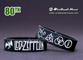 Led-Zeppelin Black-White 3/4 Inch