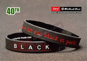 Black Is Not Sad 1/2 Inch