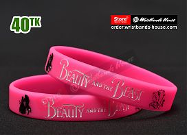 Beauty And The Beast Pink 1/2 Inch