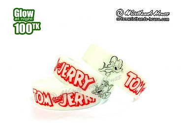 Tom & Jerry White Glow 3/4 Inch