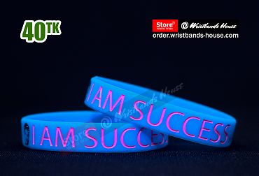 I am Success Blue 1/2 Inch