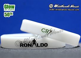 Cristiano Ronaldo CR7 White Glow 1/2 Inch
