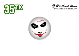 Why So Serious 32mm Badge