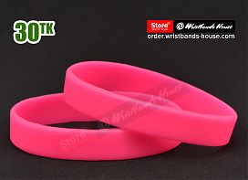 Solid Hot Pink 1/2 Inch
