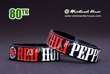 Red Hot Chili Peppers Black 3/4 Inch