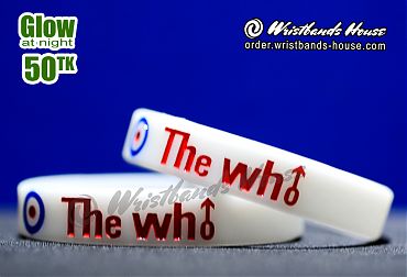 The Who White Glow 1/2 Inch
