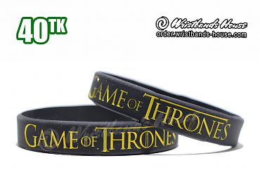 Game of Thrones Black 1/2 Inch