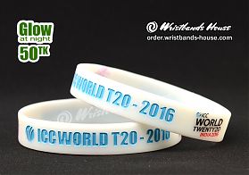 ICC T20 2016 White Glow 1/2 Inch