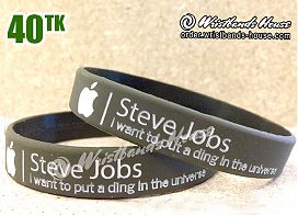 Steve Jobs Gray 1/2 Inch