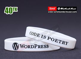 Wordpress White 1/2 Inch