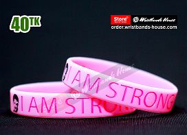 I am Strong Pink 1/2 Inch