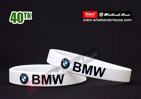 BMW White 1/2 Inch