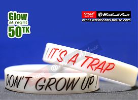 Don't Grow Up White Glow 1/2 Inch