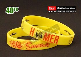 The Simpsons Yellow 1/2 Inch
